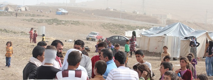 Bild4, yezidische Stiftung, HRD, Spenden