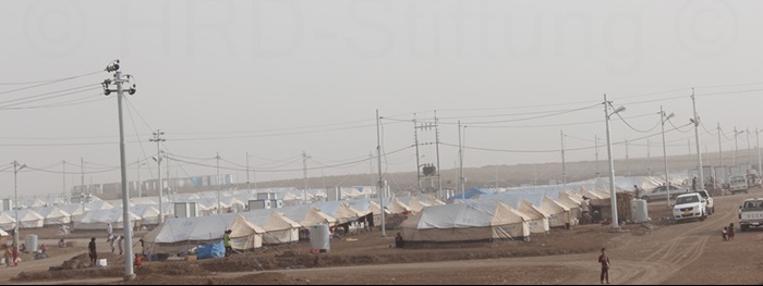 Ein jesidisches Flüchtlingscamp im Nordirak